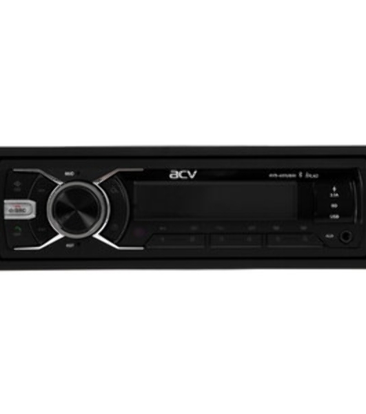 Автомагнитола ACV AVS-601UBM, 1 DIN, Bluetooth, USB Type-A, AUX, пульт ДУ