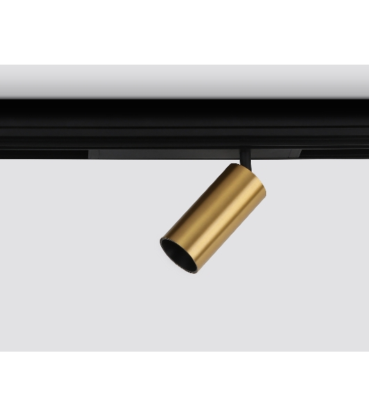 Управляемый светодиодный светильник для шинопровода Magnetic Ambrella light GL1223 GD золото IP20 18W 3000K-6400K 220V 36° D55*120 (Без ПДУ)