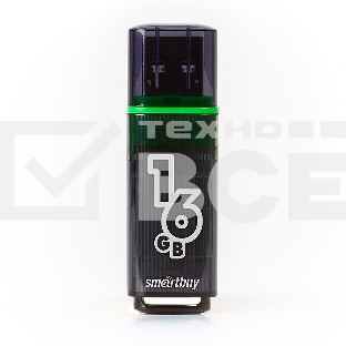 Флешка USB Smartbuy 3.0 Flash 16 Gb,Smartbuy Glossy series Dark Grey (SB16 GbGS-DG)