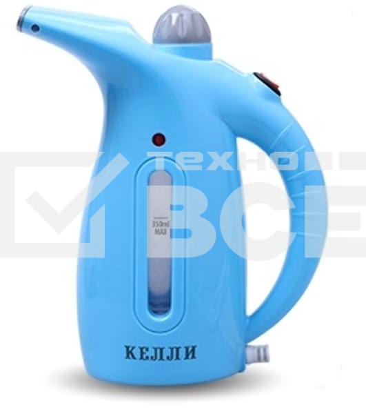 Отпариватель-парогенератор ручной Kelli KL-317, 1500 Вт, 350мл, бирюзовый
