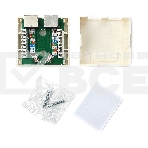 Монтажное оборудование Розетка GEMBIRD NAS214 RJ-45 кат.STP 5e внешняя экранированная 2 порта, 110&Krone, фото3
