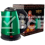 Чайник Матрена MA-002 электрический (1,8 л) стальной зеленый, фото 1