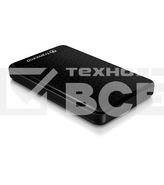 Внешний Жесткий диск Transcend USB 3.0 1Tb TS1TSJ25A3K StoreJet 25A3 2.5
