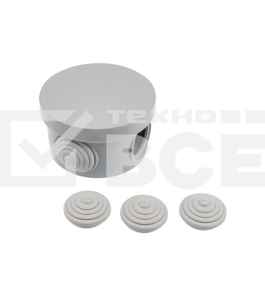 Коробка распаячная ОУ, Ø 65х40 мм, IP54 (УПр 65/40.1.3) Rexant