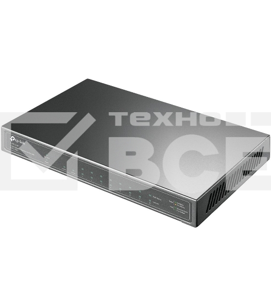 Коммутатор TP-Link TL-SG1210P 10-портовый гигабитный настольный с 8 портами PoE+ SMB