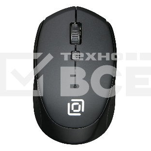 Мышь Oklick 488MW черный/черный оптическая (1000dpi) беспроводная USB (4but)