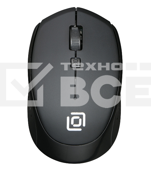 Мышь Oklick 488MW черный/черный оптическая (1000dpi) беспроводная USB (4but)