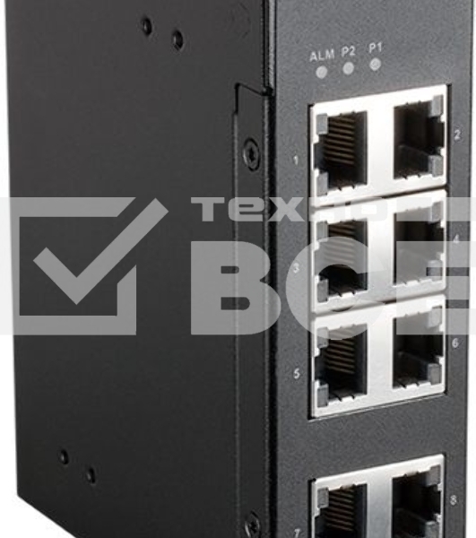 Коммутатор D-Link DIS-100E-8W/A1A, L2 Unmanaged Industrial Switch with 8 10/100Base-TX ports.1K Mac address, 802.3x Flow Control, Stand-alone, Auto MDI/MDI-X for each port, D-link Green technology, Metal case,