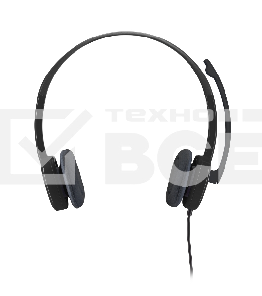Наушники Logitech Headset H151 Stereo черный