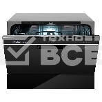 Посудомоечная машина Weissgauff TDW 4017 D, черный, 55 см, 6 компл., 49 дБ, класс A+, фото2