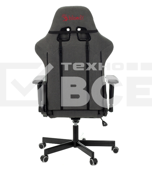 Кресло игровое A4Tech Bloody GC-700, серый, крестовина пластик