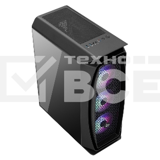 Компьютер IRU Game 520B5 MT Ryzen 5 5600X (3.7) 16Gb SSD 1Tb RTX 3060Ti 8Gb Windows 10 Home Single Language 64 GbitEth 650W черный