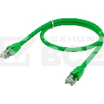 Патч-корд прямой GCR 2.0m UTP кат.6, зеленый, 24 AWG, литой, ethernet high speed, RJ45, T568B, фото2