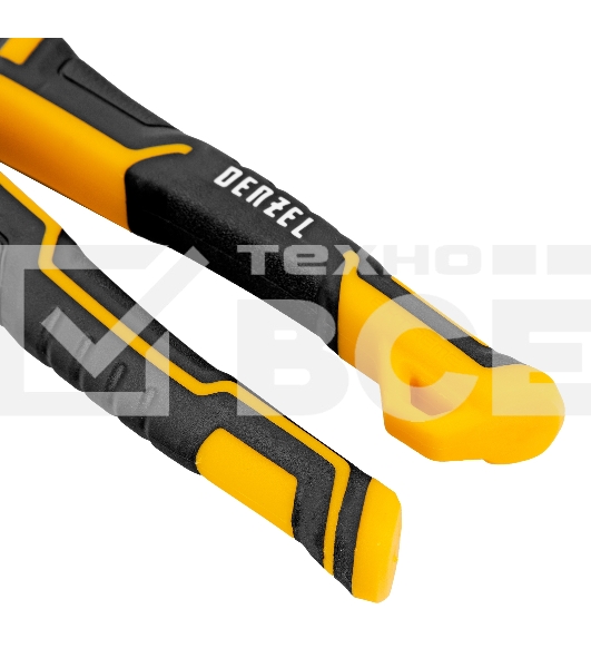 Ножницы по металлу Denzel 270 мм, прямой и левый рез,сталь-СrMo, трехкомп.рук-ки