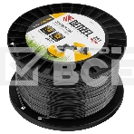 Леска для триммера двухкомпонентная квадрат, 2,0мм х 251м, на DIN катушке EXTRA CORD Denzel, фото2