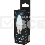 Лампа светодиодная Gauss 103102310 9.5Вт цок.:E27 свеча 220B 6500K св.свеч.бел.хол. (упак.:10шт), фото5