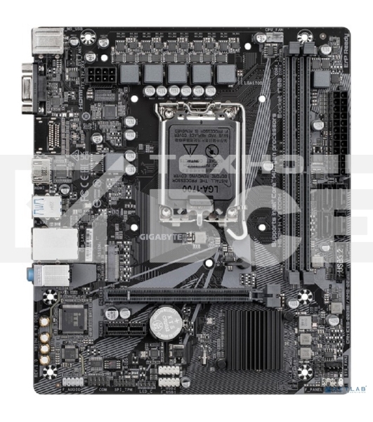 Материнская плата Gigabyte H610M H V3 DDR4, LGA 1700, Intel H610, 2xDDR4, 4xSATA, 1xM.2, 1xPCIe 4.0 x16, 1xPCIe x1, 1xHDMI, 1x 1Gb LAN, 2xUSB-A 3.2 Gen 1, 4xUSB-A 2.0, 3x 3.5 мм, 7.1, mATX