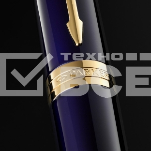 Ручка перьевая Parker Ingenuity Core F570 (2182009) Blue GT F сталь нержавеющая подар.кор.