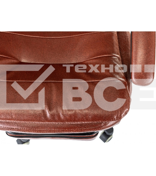 Кресло руководителя Бюрократ T-9950MSG-F/BROWN-PU