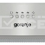 Вытяжка встраиваемая Gorenje BHI526E6X нержавеющая сталь, 52 см, 677 куб. м/ч, 61 дБ, фото9