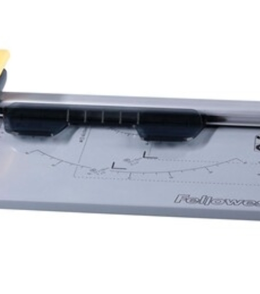 Резак дисковый Fellowes Electron A4 A4/10лист/320/ручн.прижим 54104