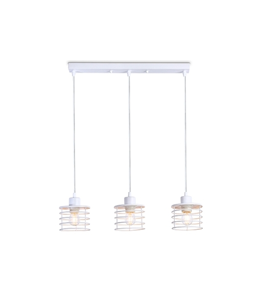 Светильник Ambrella light TR8072/3 WH белый E27*3 max 40W 582*120*1040