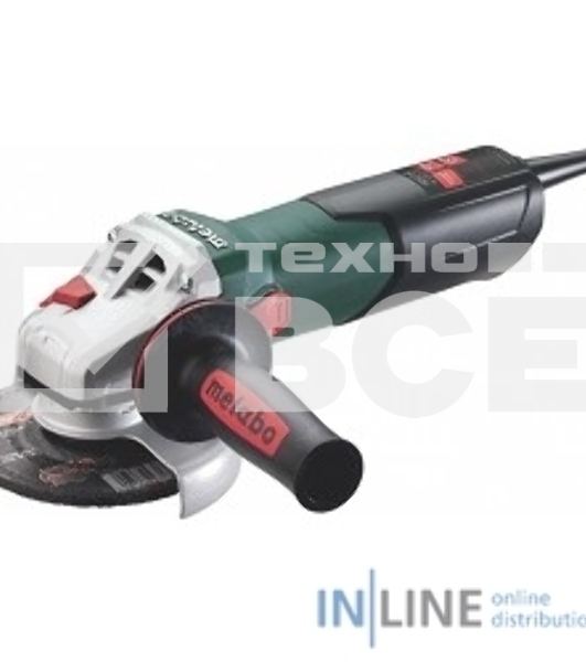 Шлифовальные машины Metabo W 9-125 Quick 600374000 шлифмашина угловая { 900вт,2.5Нм, 10500 об/мин, вес 2.1 кг }