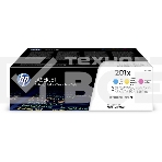 Картридж лазерный комплект HP 210X голубой/пурпурный/желтый (CF253XM) увеличенной емкости, фото3
