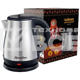 Чайник Матрена MA-003 электрический (1,8 л) стальной