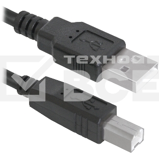 Кабель USB Defender USB04-17 USB2.0 AM-BM, 5.0м