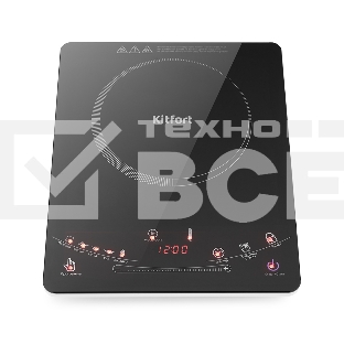 Плита электрическая Kitfort КТ-106 черный (настольная)
