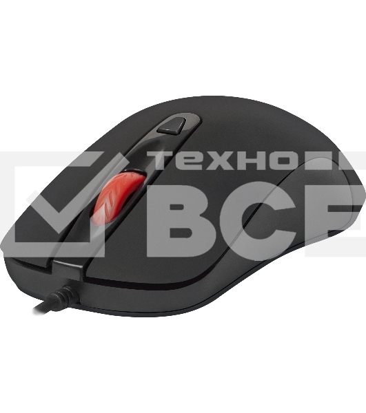 Мышь проводная Defender Ultra Classic MB-280 черный, 1200 dpi, USB, кнопки - 4