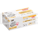 Светильник Iek LNPP0-1202-1-100-K01 НПП1202 белый/овал с реш. 100Вт IP54 ИЭК, фото 1