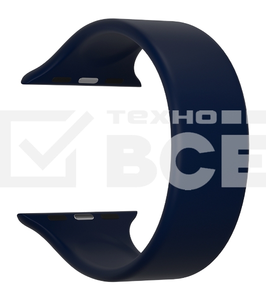 Силиконовый ремешок для Apple Watch 38/40 mm LYAMBDA ATRIA DSJ-23-40-DB Dark Blue