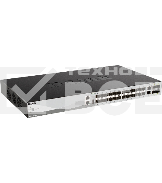 Коммутатор D-Link DGS-3130-30S/B1A 2x10G управляемый