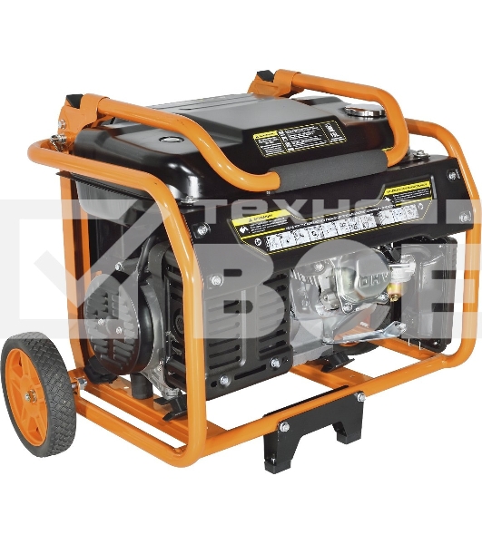 Электрогенератор бензиновый Carver PPG-3600AM, 2.8 кВт, 67 дБ, 50 кг