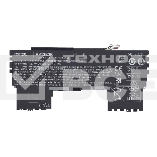 Аккумуляторная батарея для ноутбука Acer Aspire S7-191 7.4V 3790mAh 28Wh AP12E3K