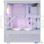 Корпус 1STPLAYER MIKU Mi7-A White / ATX / 3x120mm LED fans / Mi7-A-WH-2F1R-W-1F1-W, фото3