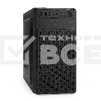 Компьютерный корпус Minitower ExeGate mEVO-7803-XP500 (mATX, БП XP500 с вент. 12см, 2*USB+1*USB3.0, HD аудио, черный, 2 вент. 12см с RGB подсветкой), фото3