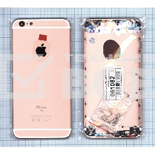 Задняя крышка для iPhone 6S Plus (5.5) розовая