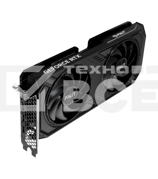 Видеокарта Palit PA-RTX4070 DUAL 12GB  PCIE16 12288Mb 192 GDDR6X 1920/21000 HDMIx1 DPx3 HDCP Ret