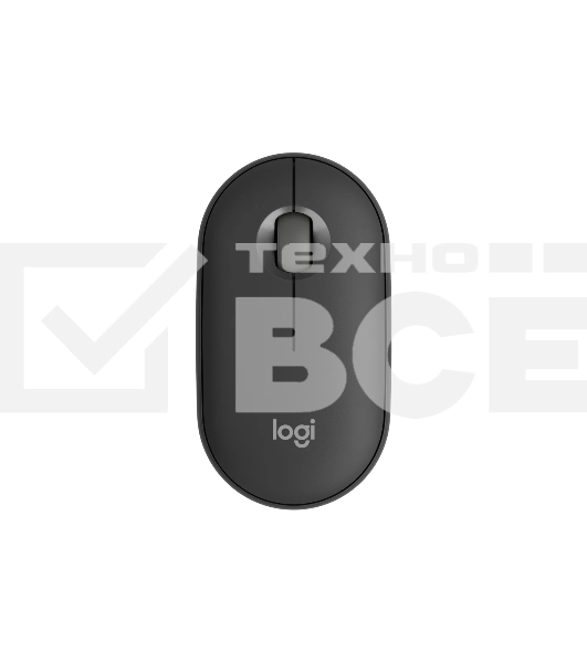 Мышь беспроводная Logitech Pebble 2 M350S графитовый, 4000 dpi, Bluetooth, кнопки - 3