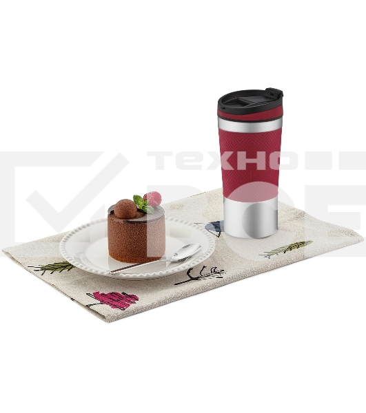 Термокружка для напитков Rondell Moretta RDS-1817 0.4 л. красный картонная коробка