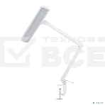 Лампа настольная бестеневая на струбцине Rexant ECO light, 324 SMD LED с диммером, теплый/холодный цвет свечения, белая, фото2