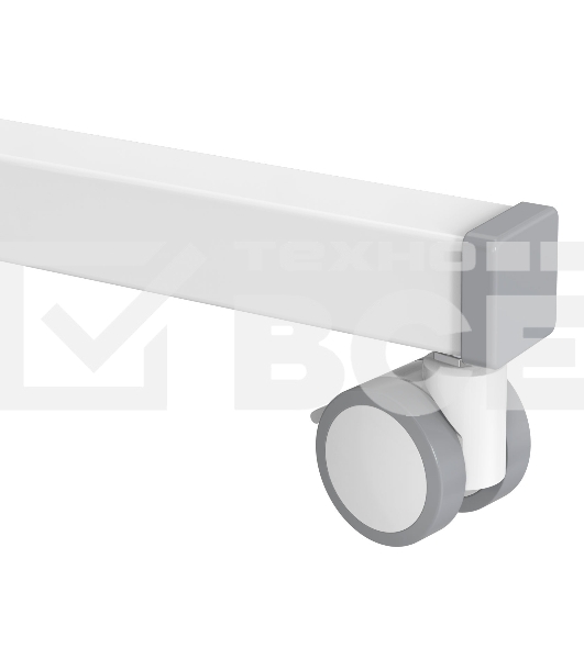 Стол для ноутбука Cactus VM-FDE103 столешница МДФ белый 91.5x56x123см (CS-FDE103WWT)