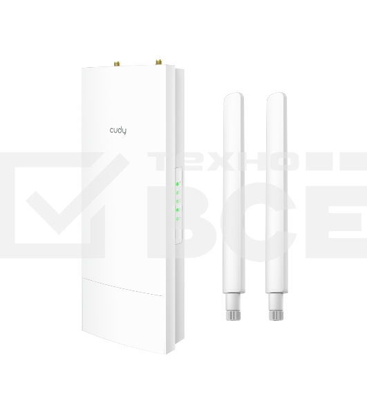 Повторитель беспроводного сигнала Cudy AP1200 Outdoor AC1200 Wi-Fi белый