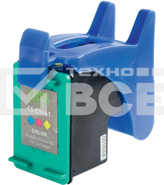 Картридж струйный Cactus CS-C9361 №136 трехцветный (18 мл.) для HP DJ 5443/D4163/DJ 6313/PS 2573/C3183/C4183/D5163/1513/1513s