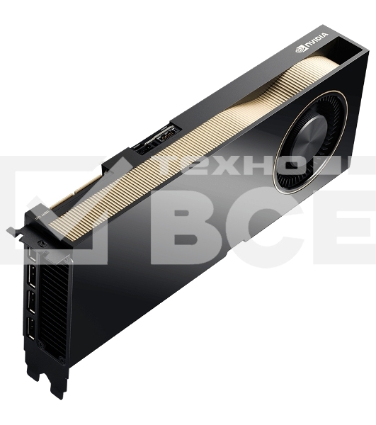 Видеокарта NVIDIA Quadro RTX A6000 Graphics Cards, 48GB, GDDR6 ECC PRO Graphics Card GDDR6, 384-bit Memory, 4x Display Por Bulk Packing