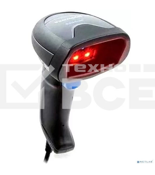 Сканер штрих кода Datalogic QuickScan QD2590, Kit, 2D Mpixel Imager, USB/RS-232/Wedge Multi-Interface, черный (Kit includes Scanner, USB Cable 90A052258 and Stand STD-AUTFLX-QD25-BK)