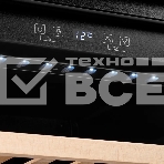 Винный шкаф Kuppersberg RBW 46, встраиваемый, High-Tech, объем 62 л, вместимость 28 бутылок, диапазон температуры 5-20 градусов, сенсорное открытие двери, 2 полки из бука, LCD дисплей, уровень шума 40 дБ, черный, фото4